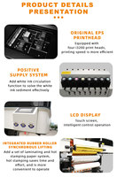 Printer DTF UV 60cm penggunaan mudah pencetak Inkjet menggunakan 4 I3200 pencetak DTF untuk mesin cetak Transfer kaus