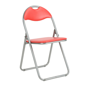 Silla Plegable de Metal con Cojín de Vinilo para Oficina <span class=keywords><strong>en</strong></span> Casa, Suministro de Fábrica - Product Image 3