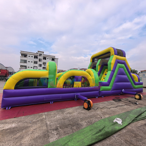สนามแข่งขันอุปสรรคเป่าลมเชิงพาณิชย์สำหรับเด็ก - Product Image 4