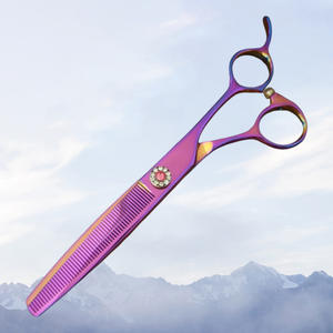 Tijeras de Peluquería Canina Scissors Factory, Acero 440C, 7 Pulgadas, Diseño de Color Vibrante - Product Image 2