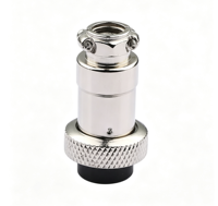 Connecteur aviation GX16 femelle 10A en laiton pour système d'énergie solaire, type 2-14 broches pour capteur et contrôle industriel PLC