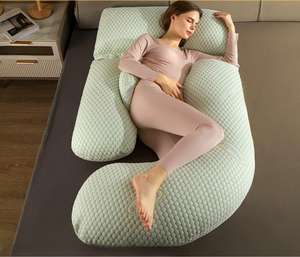 Oreiller de <span class=keywords><strong>grossesse</strong></span> en forme de G côté <span class=keywords><strong>dormir</strong></span> oreiller de maternité pour les femmes enceintes soutien du <span class=keywords><strong>ventre</strong></span> <span class=keywords><strong>coussin</strong></span> de taille - Product Image 1