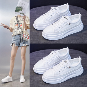 Zapatillas blancas de nuevo estilo - calzado deportivo informal para exteriores, cómodo, con suela suave, versátil para todas las ocasiones - Product Image 5