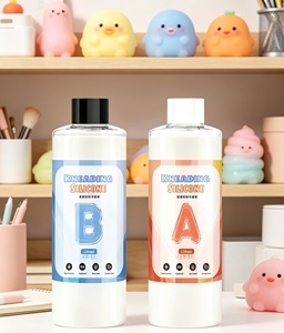 Kneadable AB Liquid Silicone <b>Kit</b> — 1:1 Ratio, Bubble-Free Silicone; Ideal for <b>DIY</b> Soft Toys and Stress-Relief Mold Making - Product Image 3