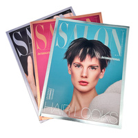 Catalogue personnalisé en carton kraft avec impression numérique pour la publicité de la mode et l'impression de magazines