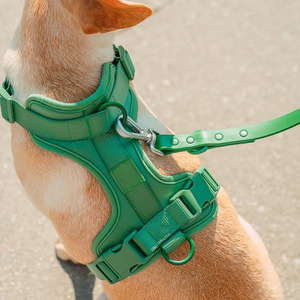 ペットハーネス,ソフト犬の鎖とベルトセット,おしゃれでカラフルなデザインの在庫防水 - Product Image 6