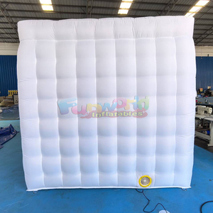Portable inflatable photo booth enclosure with LED <b>lighting</b> for wedding parties and events - Product Image 4