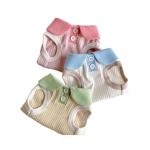 Gilet anti-chute de poils pour petits chiens, motif chat, respirant, style polo, nouvelle collection printemps-été 2026 - Product Image 5
