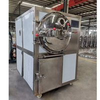 Lyophilisateur industriel de petite capacité TCA 10 kg 1 m² pour aliments pour animaux de compagnie, machine de lyophilisation du lait, machine de lyophilisation des fruits en acier inoxydable SUS 304
