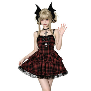Robe Lolita Dark Devil Yi Xiaoyi, Costume de Cosplay, Tenue de Performance Scénique pour Halloween et Mascarade - Product Image 3