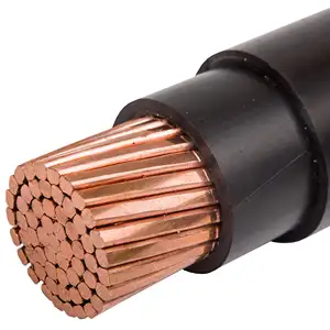 Cable de alimentación de 0,6/1kV 1x240 mm2, cable ignífugo libre de halógenos, 1x mm2