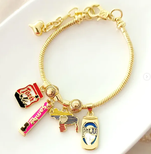 Pulsera de Moda Estilo Bohemio de Venezuela, Cadena de Cobre con Colgante de Mapa de Venezuela, Joyería de Regalo para Hombre y Mujer - Product Image 5