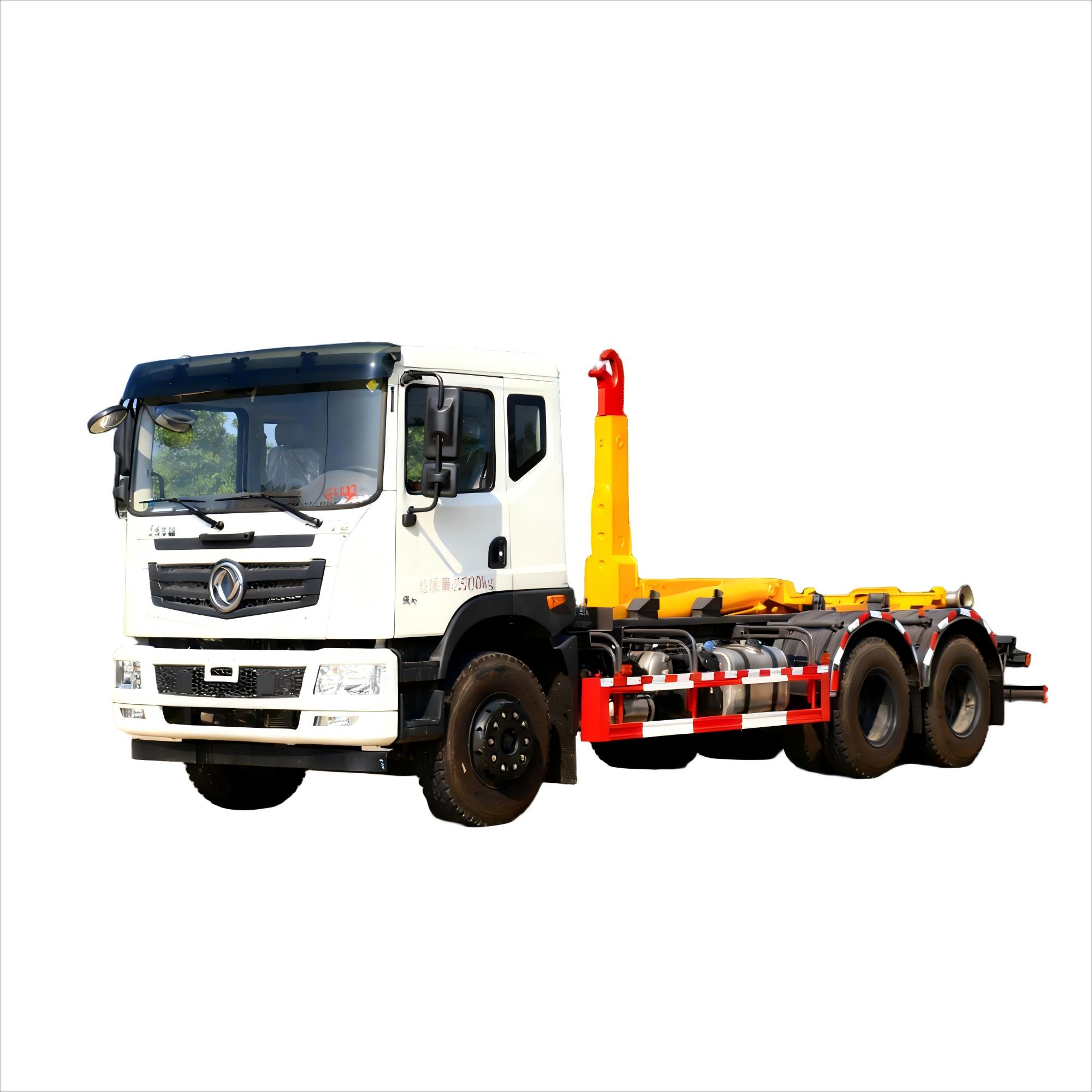 Dongfeng 6x4 подъемник с крюком, мусоровоз средней грузоподъемности