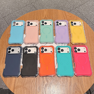 Ốp điện thoại BEAUTYLINE 3 trong <span class=keywords><strong>1</strong></span> từ tính, mẫu mới 2025, có thể tùy chỉnh, chống rơi, dành cho nữ, dành cho iPhone 13 14 15 16 17 Pro Max - Product Image 2