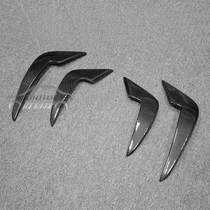 Becquet avant, séparateurs latéraux, canards et ailes de style AC en carbone pour BMW F87 M2C Competition - Product Image 4