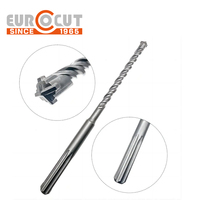 EUROCUT Jeu de forets pour maçonnerie en blocs de béton à percussion de haute qualité Forets à percussion SDS Plus pour marteau rotatif