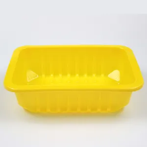 Tek kullanımlık plastik gıda kabı PP ısı sızdırmazlık kutusu sandviç kutu ambalaj plastik yemek kabı kek ambalajı gitmek kek 300 adet