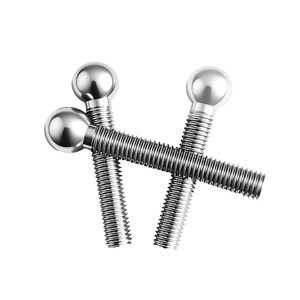 Vis à tête sphérique en acier inoxydable 304 finition naturelle pour bricolage, pièces de télécommande, goujons de <span class=keywords><strong>fixation</strong></span> pour panneaux solaires M3-M16 - Product Image 1