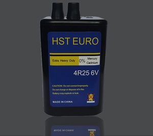 <b>Dropshipping</b> Shopify 4R25 Square 6V Carbon Zinc Dry Battery Warning Emergency Light Long Lasting Power - Product Image 5