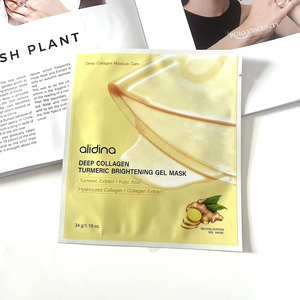 OEM curcuma <span class=keywords><strong>collagene</strong></span> nutre profondo assorbimento migliorare l'elasticità della pelle illuminante acido Kojic Gel <span class=keywords><strong>collagene</strong></span> viso maschera <span class=keywords><strong>d</strong></span> - Product Image 4