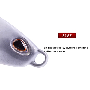 Esca Artificiale Professionale in Metallo 3D per Pesca in Acqua Salata e Dolce, Realistica, Stampata a 10 Colori, per Slow Pitch - Product Image 3