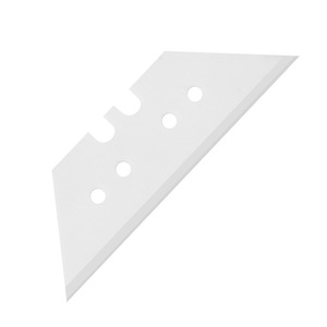 Ceramic trapezoidal blade, PVC plastic insulated irregular hook knife, fish-shaped sharp multi-hole cutting knife, <b>leather</b> <b>tool</b> - Product Image 5