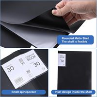 Carpeta de Presentación con Bolsillos Transparentes de Plástico, Formato A4, con 30 Bolsillos para Documentos