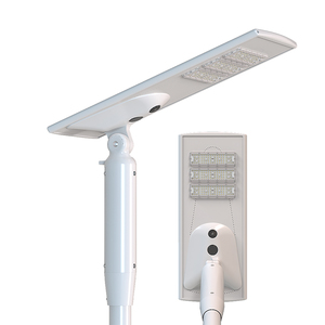 Lampadaires LED solaires extérieurs IP65 en aluminium avec capteur, 80W, 100W, 120W, 300W, batterie intégrée, haute efficacité, éclairage routier FL-YTH- - Product Image 2