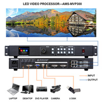 Procesador de video LED de alta definición 1080P 1K 2K Pantalla LCD Procesador HD para procesamiento de audio y video