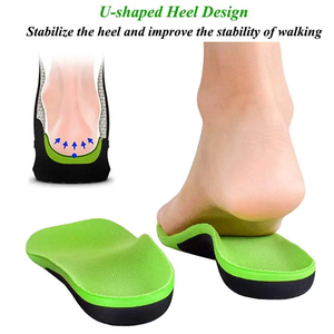 Semelles orthopédiques unisexe en PU pour le soulagement de la douleur, le confort et le soutien de la voûte plantaire, correction du pied plat, <span class=keywords><strong>prix</strong></span> de gros fabricant - Product Image 6