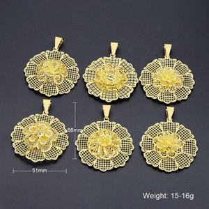 JXX 2024 Women's Fashion Necklace Pendant New Design Brass with Gold Plating Jewelry for Kids - Product Image 6