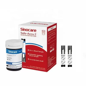 <span class=keywords><strong>Tiras</strong></span> reactivas para la prueba de azúcar en sangre 10/25/50 unidades, eléctricas, seguras, Accu2 y AQ Smart, con certificación CE y 2 años de garantía - Product Image 3
