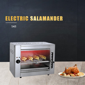 Four à <span class=keywords><strong>Salamandre</strong></span> Électrique en Acier Inoxydable Réglable, Rôtissoire ou Rôtissoire pour Restaurant - Product Image 6