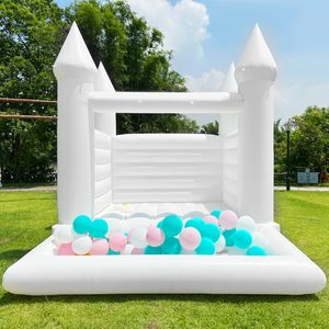 Maison de mariage gonflable tout blanche 13'x13' pour adultes, certifiée EN14960, pour fêtes, de l'usine chinoise de structures gonflables pour mariages et événements - Product Image 2