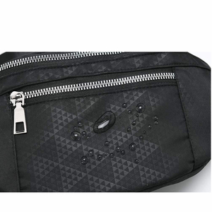 Bolsa de Cintura Unissex Personalizada com Logo, Leve, em Poliéster, Impermeável, com Zíper, para Uso ao Ar Livre - Product Image 5