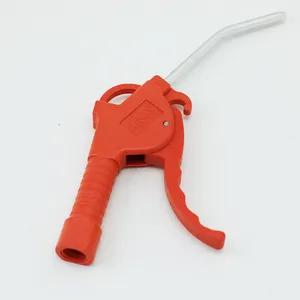 Cheap and Hot New Red Plastic Rubber Tip Air Compressor Blow Gun