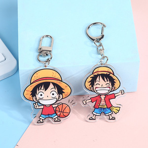 One Piece Acrylic <b>Keychains</b> With Standee Custom <b>Anime</b> Merchandise Unisex Gift Decorative Ornaments - Product Image 2