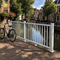 Système de garde-corps en aluminium thermolaqué pour terrasse, panneau de clôture extérieur pour porche, garde-corps de sécurité pour jardin résidentiel et balcon aux États-Unis, OEM ODM