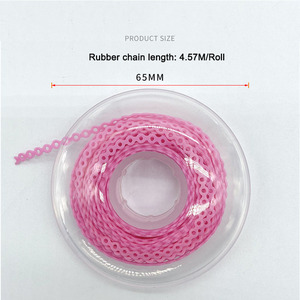 Corrente elástica ortodôntica Corrente elástica <span class=keywords><strong>dental</strong></span> do poder para cintas - Product Image 2