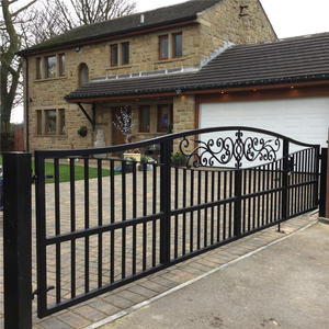 <span class=keywords><strong>Porte</strong></span> méditerranéenne en fer forgé Double <span class=keywords><strong>porte</strong></span> <span class=keywords><strong>d</strong></span>'<span class=keywords><strong>entrée</strong></span> principale extérieure pour villa Cadre <span class=keywords><strong>d</strong></span>écoratif en acier antivol avec motifs ornés - Product Image 5