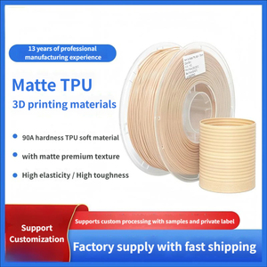 Filamento de Impresión 3D de TPU Mate 90A, Material Flexible, Elástico y Suave, Bajo Olor, Sin Enredos - Product Image 6