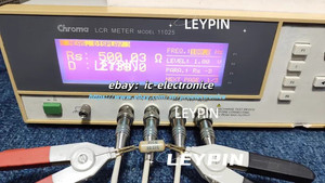 1 ชิ้น CHROMA 11025 LCR ดิจิตอลบริดจ์ไฟฟ้า 100KHZ มือสอง - Product Image 4