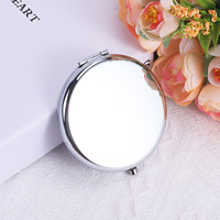 Mini miroir de courtoisie personnalisé avec 1 logo gratuit cadeau de mariage pliable souvenir d'invité de mariage