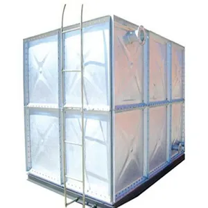 large capacity storage raining water hot dip galvanized steel iron water tanks