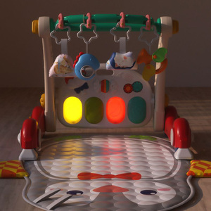 Khung Tập Đi Tập Đẩy 4 Trong 1 Cho Bé-Khung Tập Gym Chơi-Thảm Thời Gian Tập Bụng Mềm Trung Tâm Hoạt Động Ngồi Để Đứng Cho Mọi Giai Đoạ<span class=keywords><strong>n</strong></span> Phát Triể<span class=keywords><strong>n</strong></span> - Product Image 6