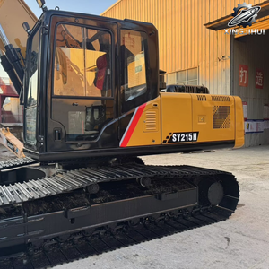 Excavadora de cadenas usada SANY 215, de segunda mano, marca original china, 21.5 toneladas, excavadora de cadenas de tamaño mediano, excavadora usada. - Product Image 5