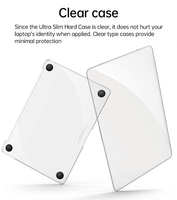 Étui transparent PC de haute précision pour MacBook Pro/Air 3D radiant dureté douce trous de Ventilation de refroidissement par Air étuis pour ordinateur portable Macbook