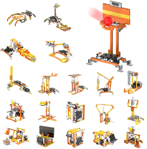 Kit de bloques de construcción DaDa: Bit DIY con más de 200 piezas estructurales para inventos de construcción - Product Image 1