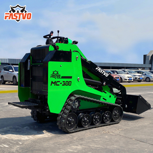 Mini Cargadora Compacta Económica en Oferta, Motor <span class=keywords><strong>EPA</strong></span> Euro 5, Mini Cargadora con Cucharón y Barrena - Product Image 1