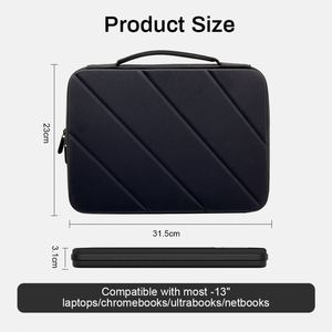 Housse de protection rigide antichoc en EVA pour ordinateur portable 13 pouces, sacoche personnalisée pour bureau, pour hommes, en stock - Product Image 4